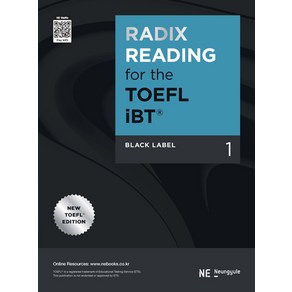 Radix Reading for The TOEFL iBT Black Label 1