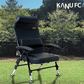 몽크로스 카누 블랙 엠보싱 와이드낚시의자, 1개