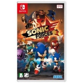 소닉 포시즈 SONIC FORCES 닌텐도 스위치 정품 게임 타이틀 팩 한글판 (국내배송)