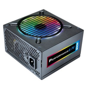 마이크로닉스 Performance II PV ATX 파워 RGB Sync 600W 80Plus Bronze HPW-600BR-F12S