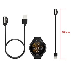 와이케이몰 순토7 Suunto7 마그네틱 충전 케이블 USB 데이터 충전기, 1개