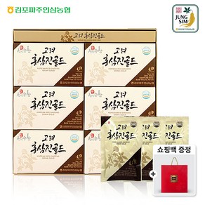 농협홍삼 천년송삼 6년근 홍삼 고려 홍삼진골드, 30개, 70ml