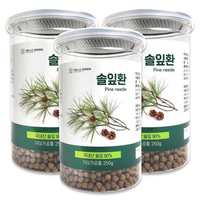 헬로우그린 100% 국내산 자연 그대로 솔잎환 250g