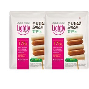 라이틀리 곤약소떡소떡할라피뇨 500g 2개