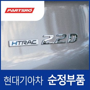 싼타페TM 트렁크 엠블럼 HTRAC 2.2D