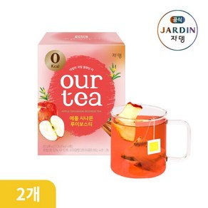 [쟈뎅] 아워티 애플 시나몬 루이보스티 8p 2박스, 87.2g, 8개입, 2개
