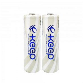 [Ni-MH 충전지] 렉셀 LEXEL E-KEEP AA사이즈 벌크 2개입 1.2V 2000mAh