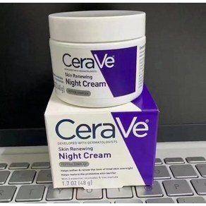 세라비CeaVe Night Renewal Ceam 나이트 리뉴얼 크림, 48g, 1개