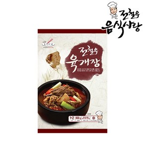 [전철우] 육개장 600g x 6팩, 6개