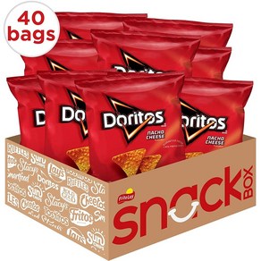 [미국직배송]도리토스 나초 칩 40팩 모음 Doritos Nacho Tortilla Chips 40pack