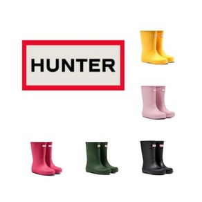 헌터 키즈 [HUNTER] 24SS 퍼스트 클래식 레인부츠 장화 (130MM~210MM)-KFT5094RMA