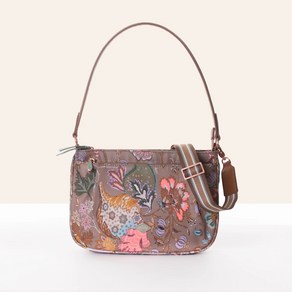 오일릴리 숄더백 엘름우드 Oilily Flat Shoulde Bag M Elmwood