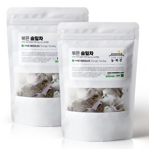 늘해찬 볶은 국산 솔잎차 티백 전통차 허브차 삼각티백 대용량, 1g, 50개입, 2개