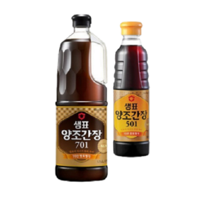 샘표 양조간장701 1.7L + 양조간장 500ml 501, 1개