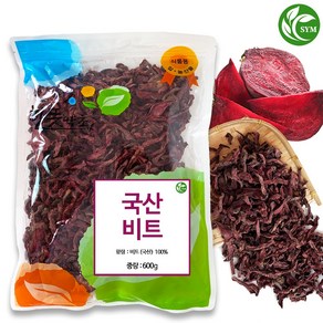 SYM 건조 레드비트 슬라이스/절 국산 비트차, 600g, 1개