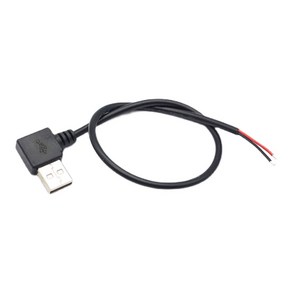 USB A to 2wie 30cm L꺾임 USB연장 확장 추가 개조 DIY 충전 컴퓨터, AN01D.USB A to2wie30cm꺾임, 1개