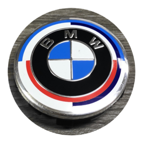 BMW 엠블럼 50주년 휠캡 로고 휠센터캡