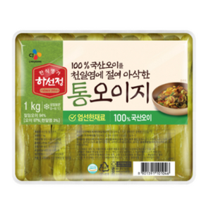 하선정 통오이지 1kg