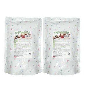 리에주 와플믹스 1kg X 2개/베이킹재료 와플 와플재료