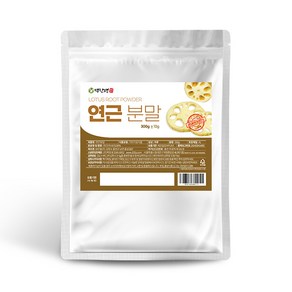 백장생 연근 가루 분말 300g, 1개