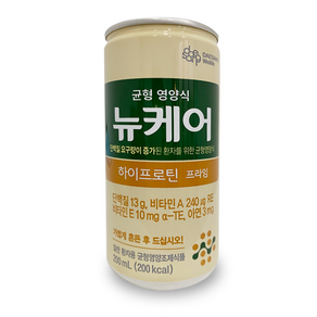 대상웰라이프 뉴케어 하이프로틴 200ml, 20개