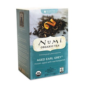 Numi 10170 Oganic Teas and Teasans 1.27oz Aged Numi 10170 유기농 차와 Teasans 1.27온스 숙성된 얼 그레이 18/, 1개