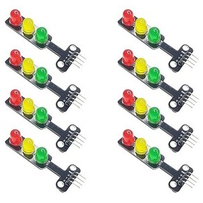 LED 교통 신호등 모듈 ED Taffic Light Module fo Aduino 8pieces, 8개