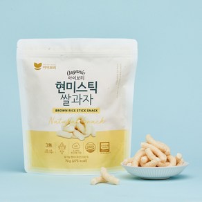 아이보리 쌀과자 현미스틱, 3개, 70g