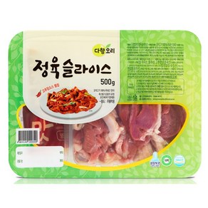 [다향] 오리 슬라이스 (고추장 간장) 500g 오리고기, 1개