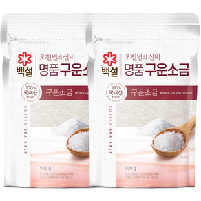 (상온)[백설]오천년의신비 명품구운소금900g