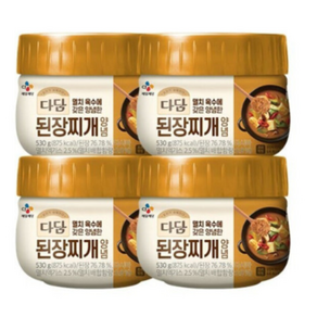 다담 된장찌개 양념 530g, 4개