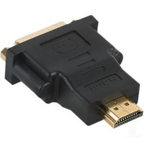 DVI-I 24+5 TO HDMI 미니젠더 암수잭 단자변환 컨버터 케이블형 커넥터, 1개