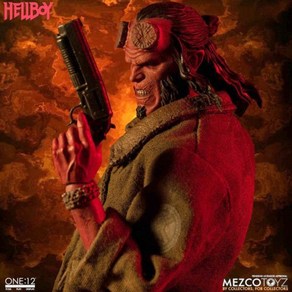 Mezco Toyz 메즈코 토이즈 PX헬보이 액션 피규어 1/12 스케일 6인치 영화 무비 액션 매즈코 핼보이 피규어 HELLBOY, 단일사이즈, 1개