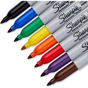 타투 반영구 마커펜 SHARPIE 30000 파워 포인트 퍼머넌트, 노랑, 1개