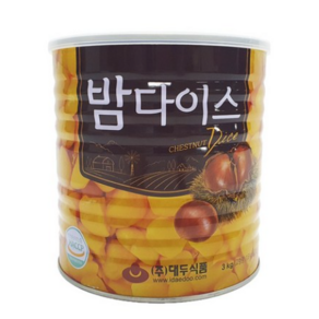 밤다이스 조각밤 대두식품 3kg, 1개