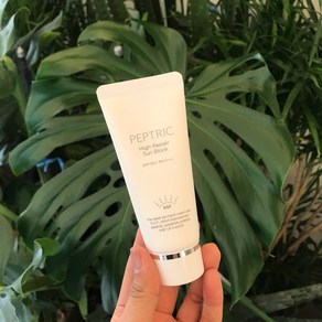 펩트릭 정품 병원전용 하이리페어 플러스 선블럭 50ml SPF50+ PA++++