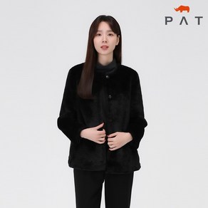 [PAT 여성] 에코퍼 라운드넥 자켓_MI81203