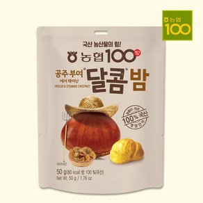 맛밤 50g/달콤맛밤/공주부여 원산지 농협식품에서만든 국산100