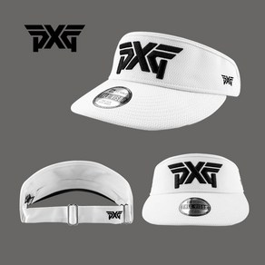 PXG 피엑스지 투어 바이저 남성여성 흰색골프모자