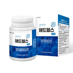 애드헬스 100g 산란 촉진제 닭 동물 호르몬제 산란율 번식 증진 향상 사료배합, 1개