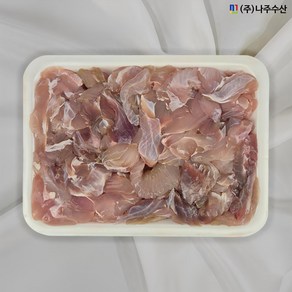 [나주수산] 더일품홍어 몸살500g 국산 중간삭힘, 1개, 500g