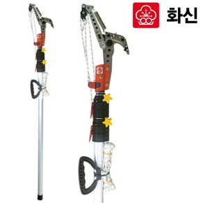 화신금속 로프식 고지가위 S-450 (1.94~5M) 35mm절삭 톱겸용 고지톱, 1개