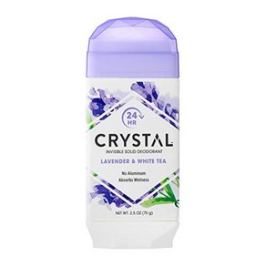 Cystal Aluminum-fee Natual Deodoant Lavende & White Tea 2.5 Ounce, 70g, 1개