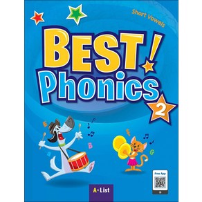 베스트 파닉스 Best Phonics 2 Student Book 책, A-LIST