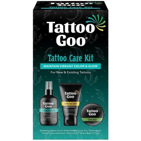 타투 구 애프터케어 비누 로션 키트 Tattoo Goo Tattoo Aftecae, 1개