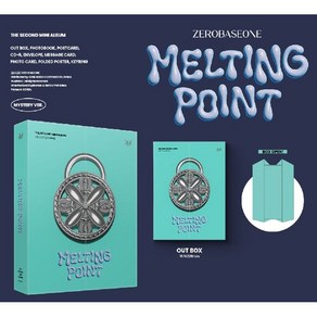 [스킨다이스] 제로베이스원 앨범 멜팅포인트 제베원 MELTING POINT 미니 2집 포카 포토북 Mystery Ver. (민트)