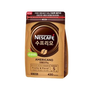 네스카페 수프리모 아메리카노 파우치 430g 1개