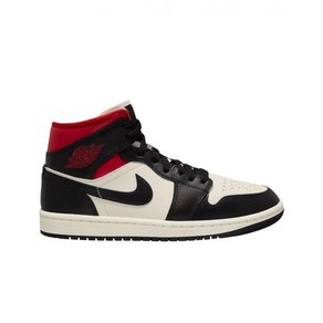 [정품 보증] W 조던 1 미드 블랙 짐레드 W Jordan 1 Mid Black Gym Red