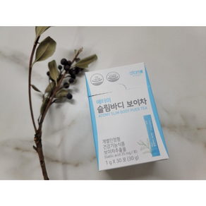 애터미 슬림바디 보이차, 30g, 60개입, 1개