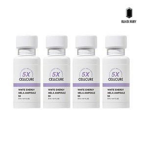 셀트리온 셀큐어 화이트 에너지 멜라앰플 5X 30ml x4 기미앰플, 4개